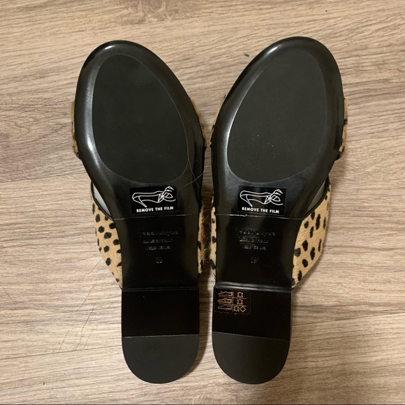 NWT Jenni Kayne Pony Hair Crossover Sandals SZ 9 - Picture 5 of 8